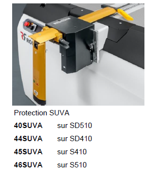 Dégauchisseuse ROBLAND J 510 en 380V ou 230V - Neuve Raboteuse / Dé